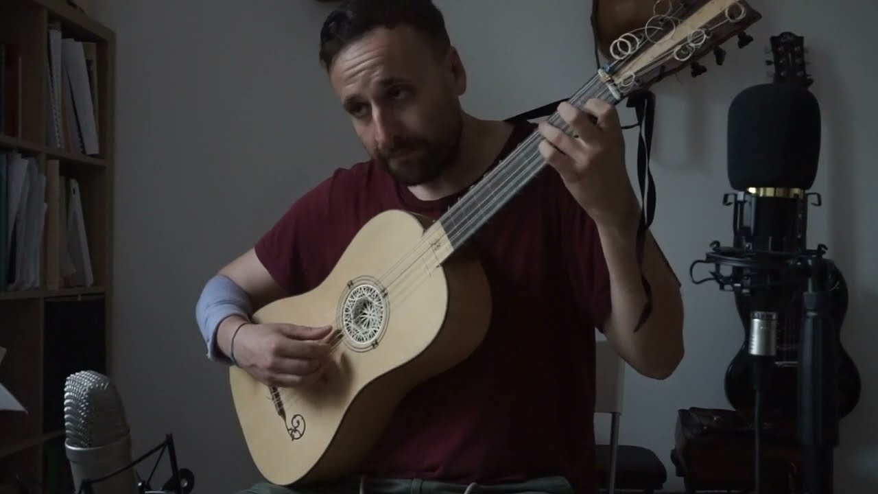 Gaspar Sanz - Españoletas, Antonio De Luigi, baroque guitar