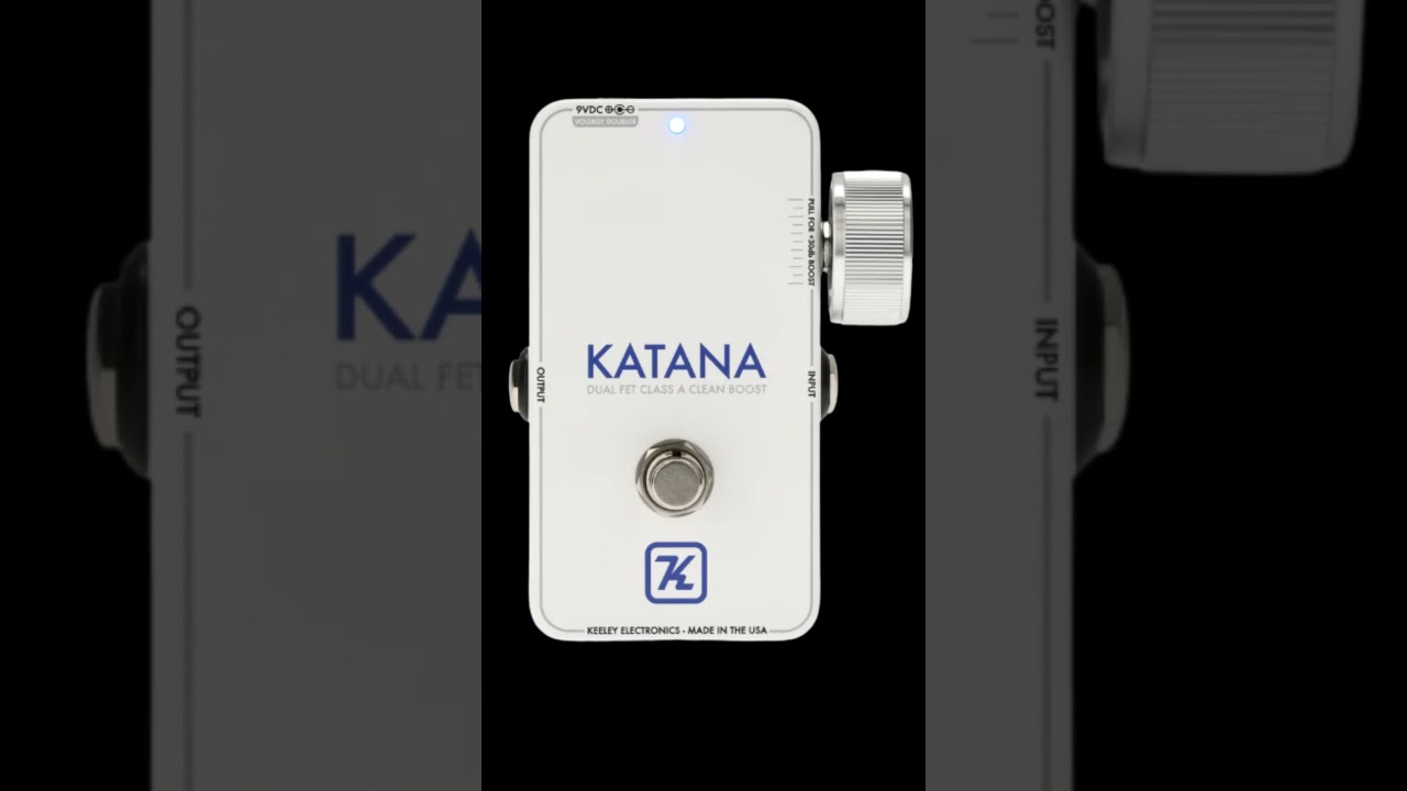 Keeley Katana Clean Boost Pedal $199