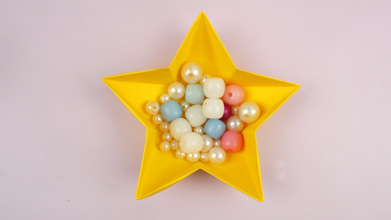 Sternenbox basteln - Sterne schachtel falten einfach - Basteln mit papier | DIY Bastelideen