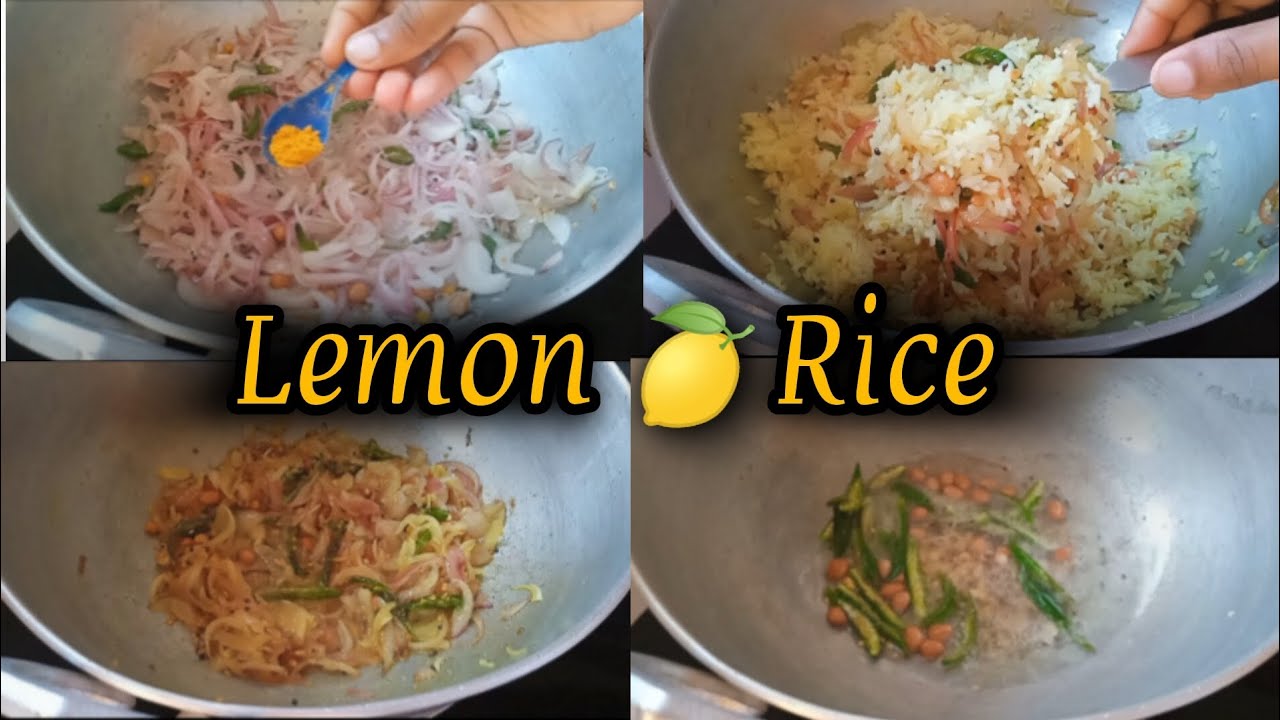 Lemon Rice | Deeksha's Kitchen | #cooking #youtube #kannadarecipes