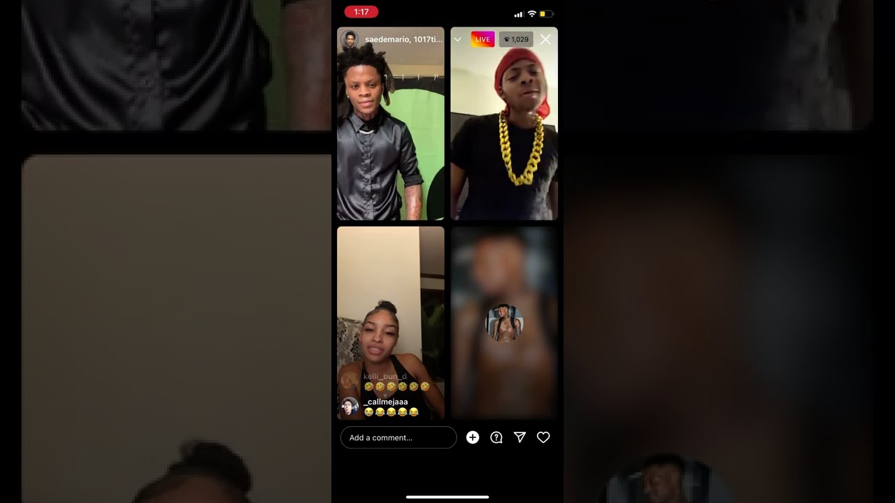 Saedemario Live Ft Glock Chris & Tim !! Tim Roasting Everybody + Glock Fumbles Bag & More 😂