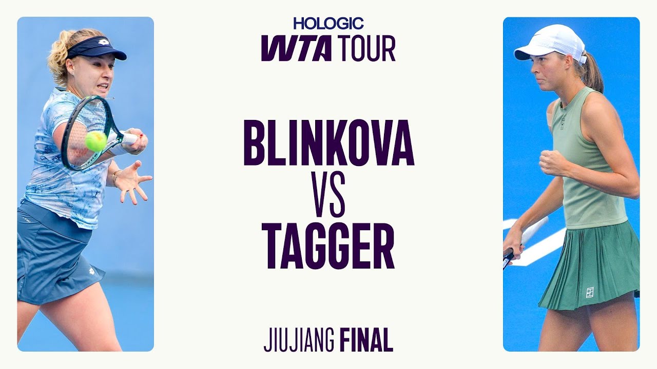 Anna Blinkova vs. Lilli Tagger | 2025 Jiujiang Final | WTA Match Highlights