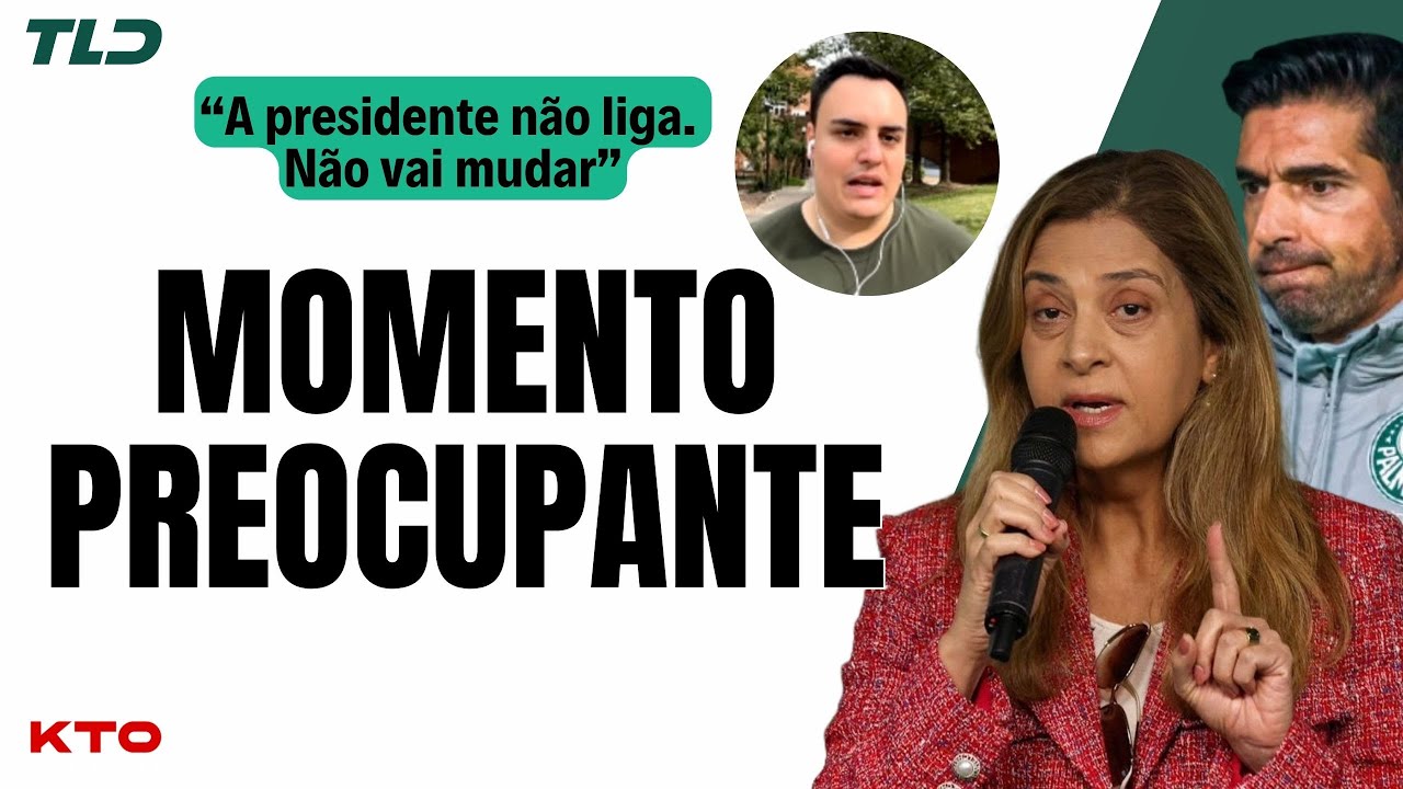 PALMEIRAS VIVE CRISE NA ADMINISTRAÇÃO DE LEILA E ABEL | CENÁRIO PREOCUPA PARA 2026