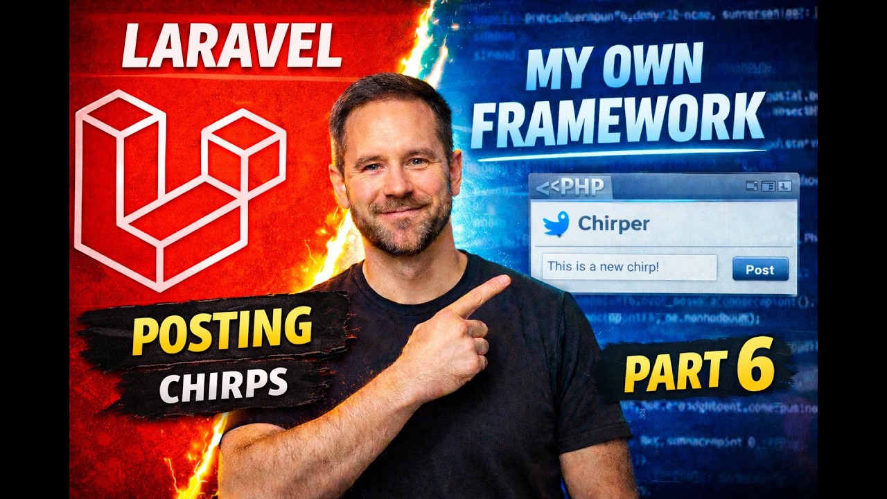 Part 6 - I Followed a Laravel Tutorial… But Used My Own Framework Instead