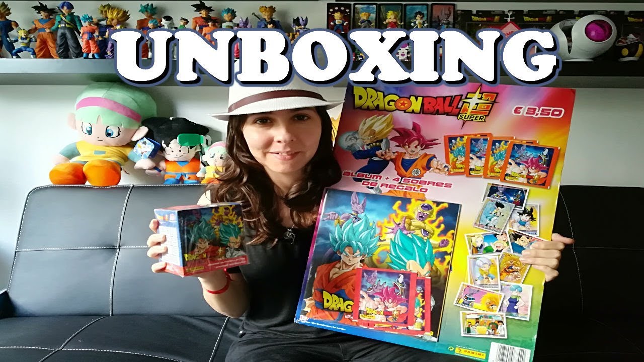 UNBOXING Album y cromos Dragon Ball Super de Panini