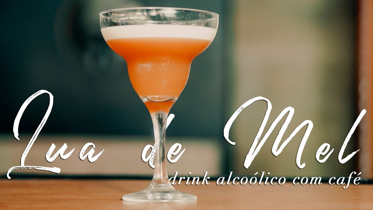 LUA DE MEL - DRINK ALCOÓLICO COM CAFÉ