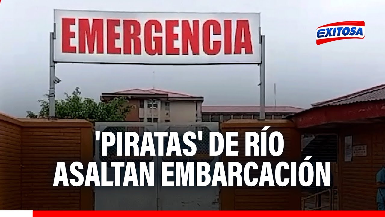 🔴🔵Iquitos: Piratas de río asaltan a embarcación con más de 100 pasajeros en plena navegación