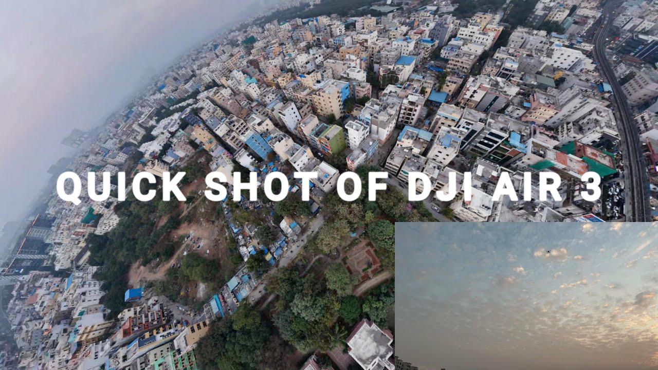Quick shots of DJI AIR 3 ll How to take quick shots ll Tutorial in hindi ll ये सब खुद कर लेता हैं ll