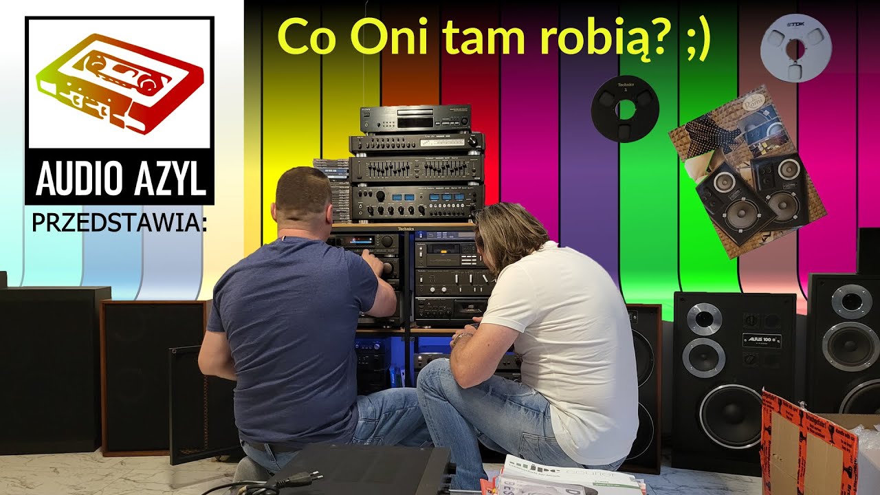 Co Oni tam robią? - Unitra i Technics:: Audio Azyl #251 #Vintageaudio #PRL #HiFi