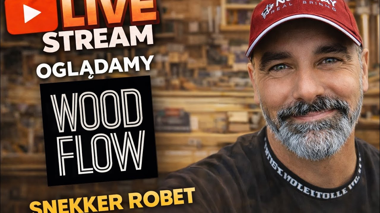 Stolarski Przegląd Internetu/ Wood Flow i jego Loftowa szafka RTV / Snekker Robert LIVE