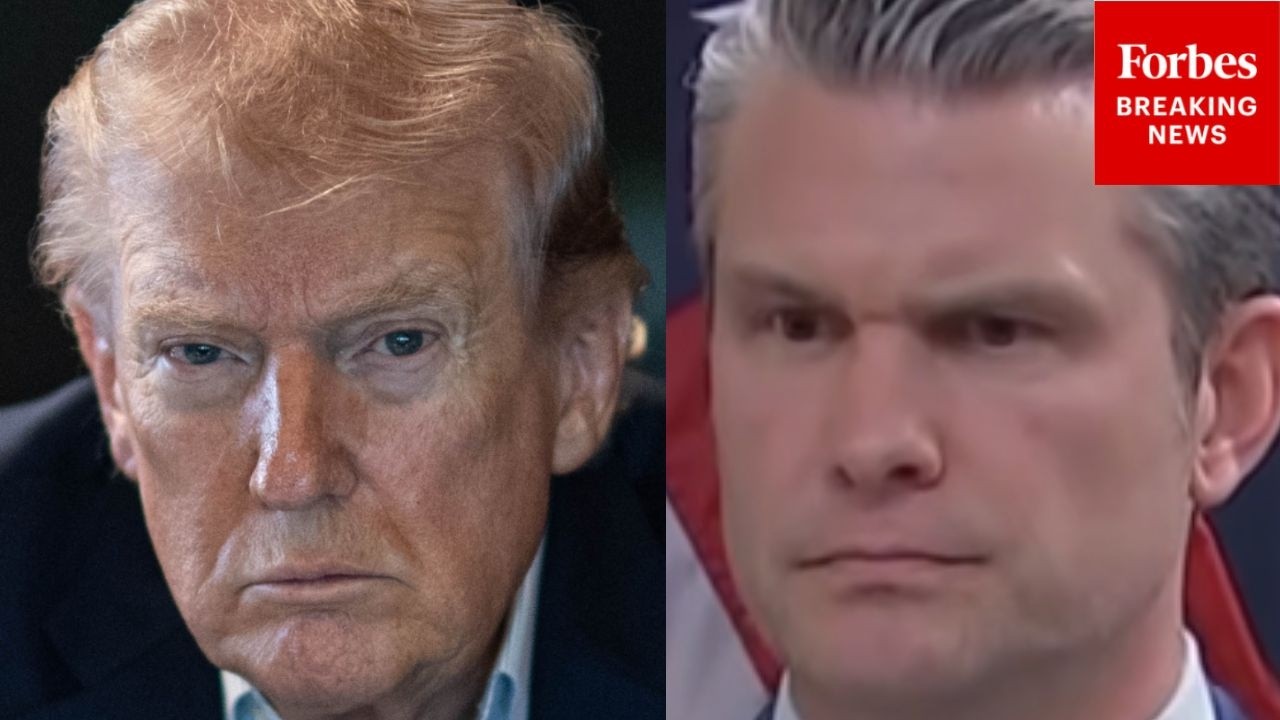 Hegseth Asked If Trump Saying He Wants Hand In Picking Iranian Leader Is 'Expansion' Of Objectives
