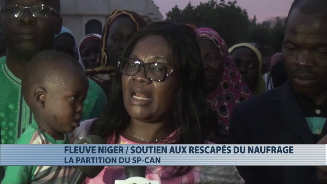 Soutien du SP CAN aux rescapés du naufrage sur le fleuve Niger