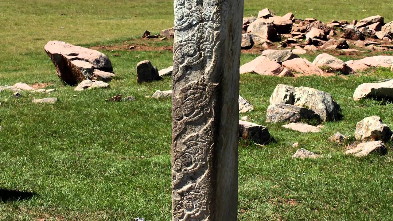 Deer Stone's Valley of Jargalantyn Am, Arkhangai, Mongolia