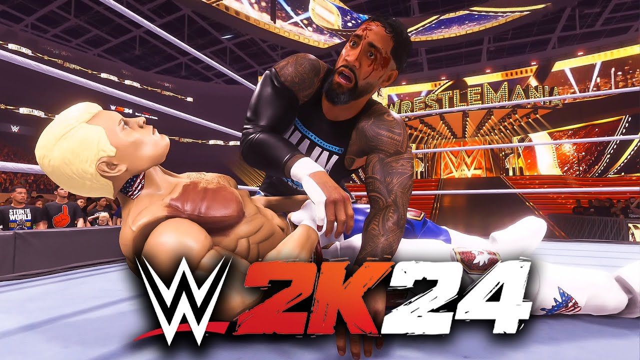 I Played a Gauntlet Match in WWE 2K24!