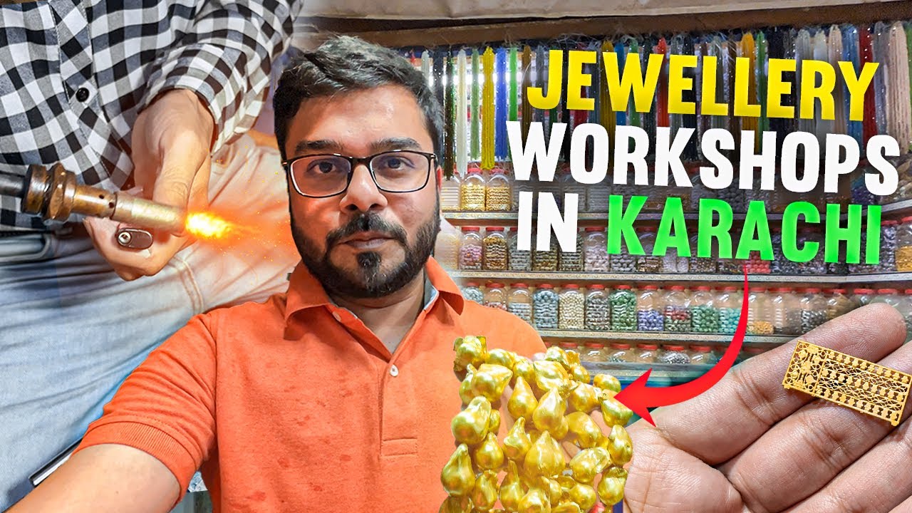 Biggest Gold Workshops of Karachi 💍 Sonay Pe Sohaga! Khaas Ladies Kay Lye  Vlog 🥰 How Its Made?