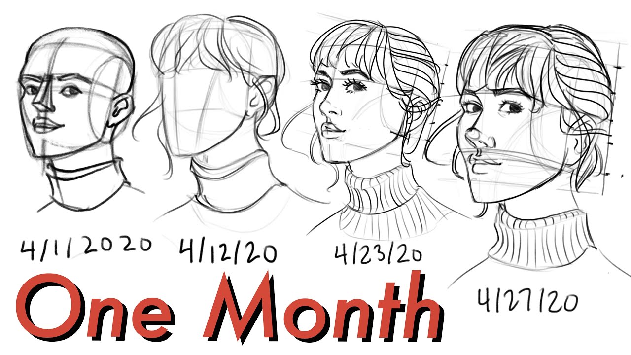 My One Month Art Transformation