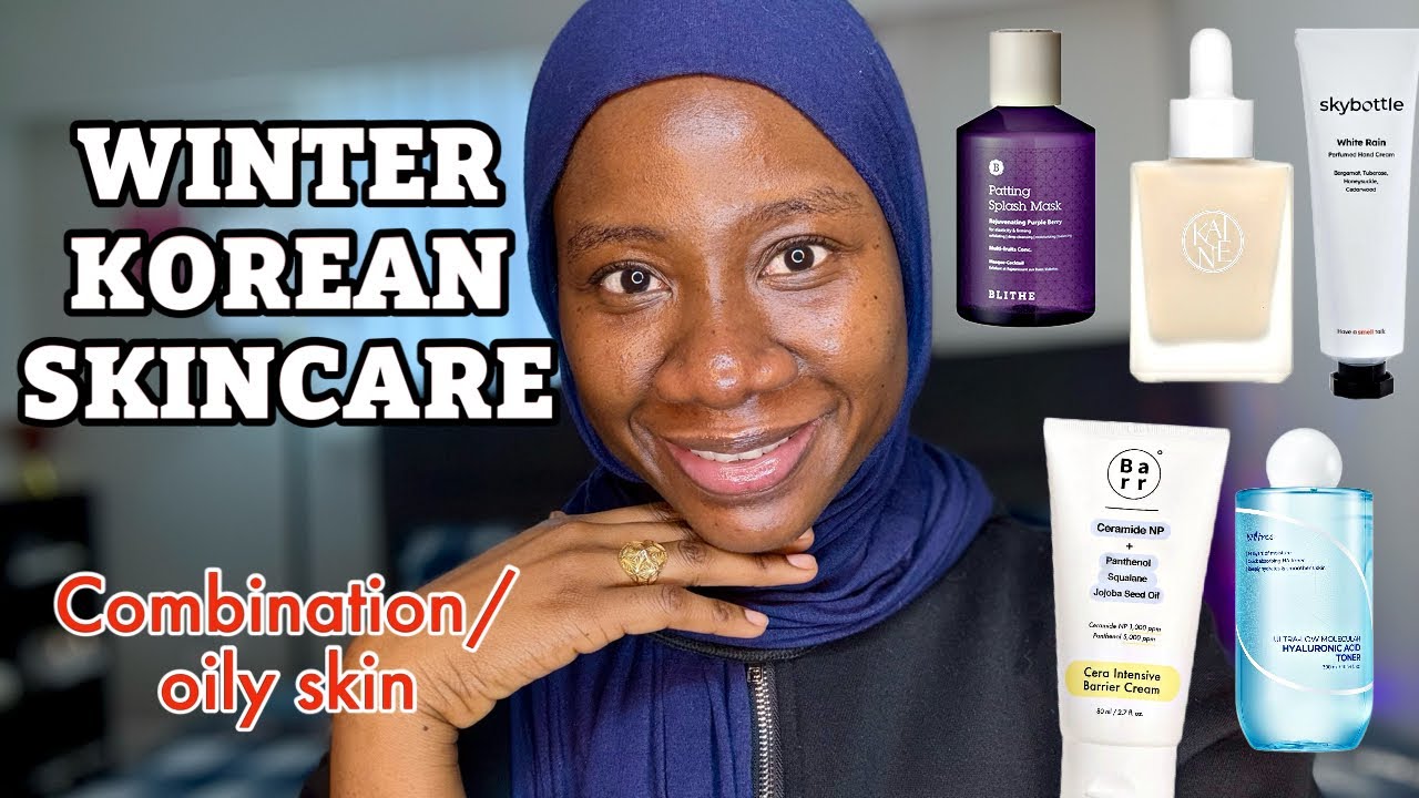Winter Korean Skincare Routine For Combination to Oily Skin ft YesStyle