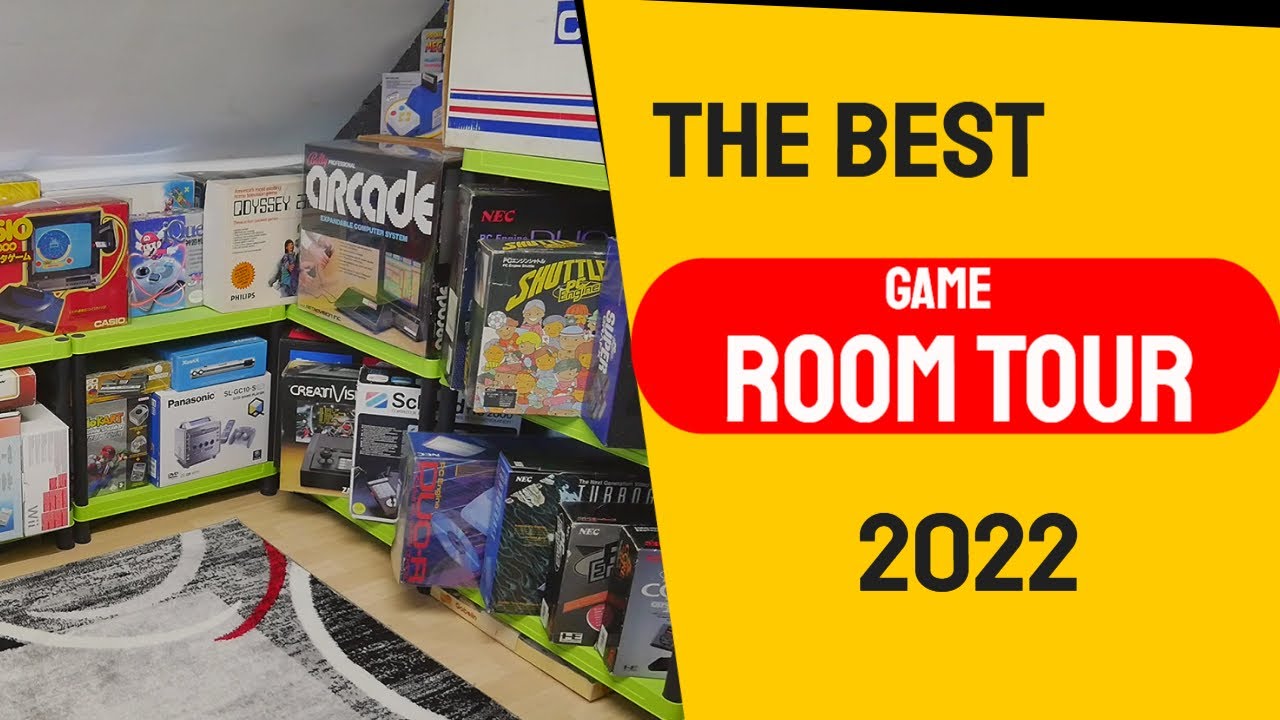 The BEST GAME ROOM TOUR 2022 in XXL | #tomscollection