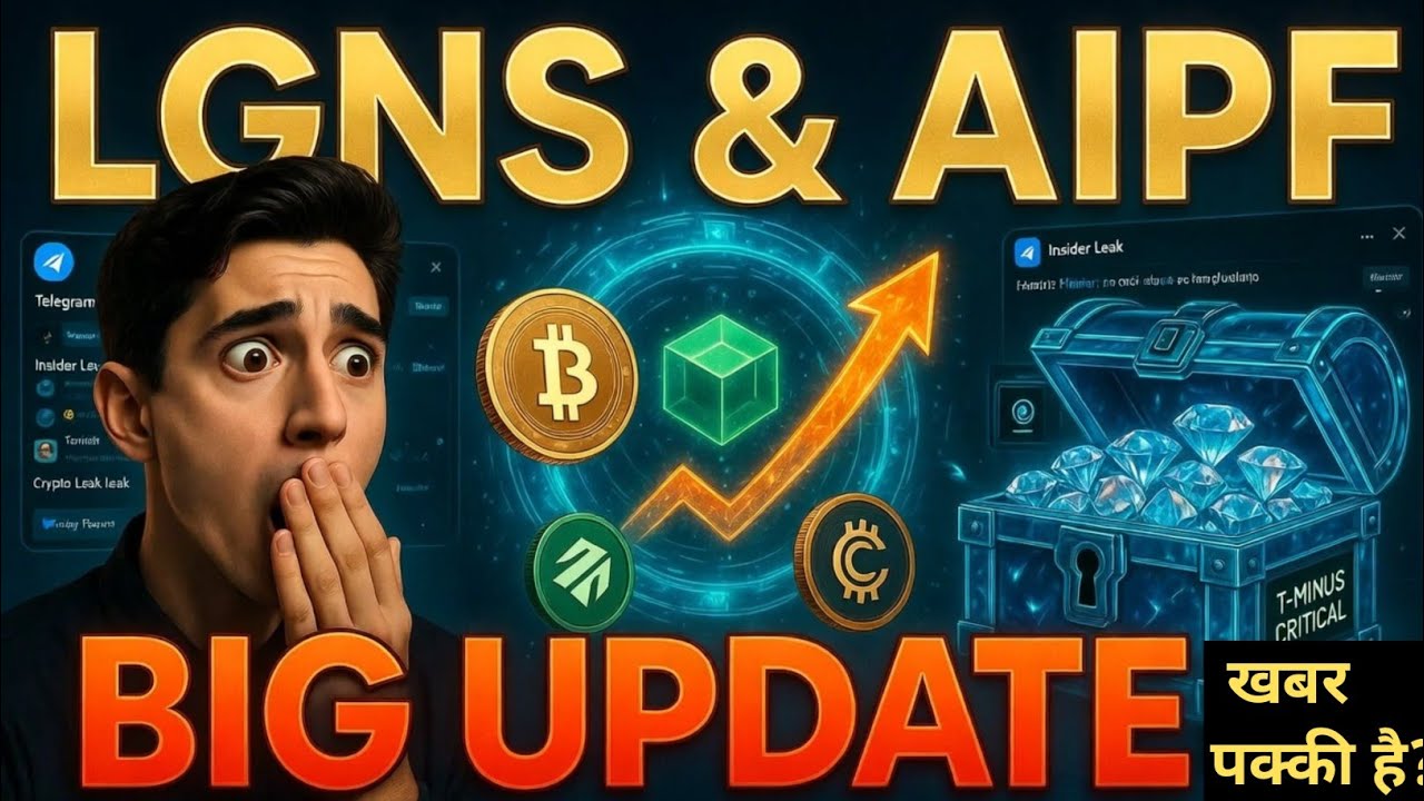 LGNS & AIPF Big Update 🚨 | AI Financial Engine Explained | RENDER Token Bull Run Signal 🔥