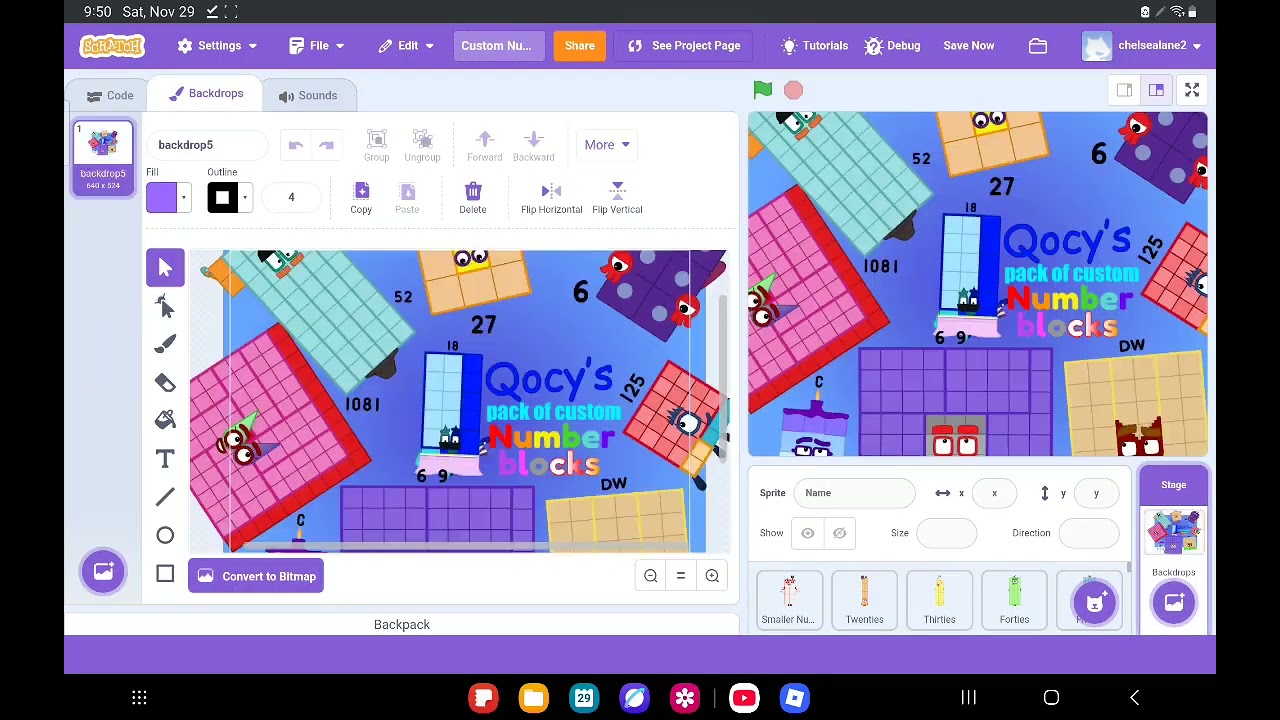 How to make a numberblocks band v3