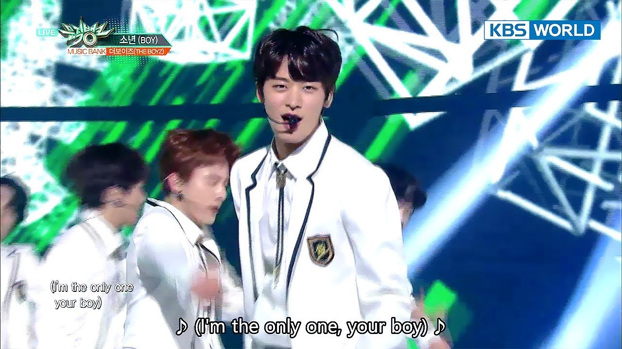 THE BOYZ - BOY | 더 보이즈 - 소년 [Music Bank / 2018.01.05]