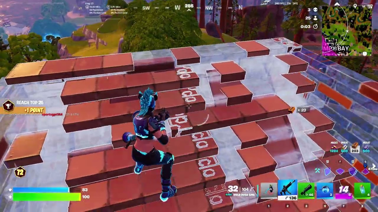 8 Year Old kid places top 1200 of 8000+ in Unreal tournament BR