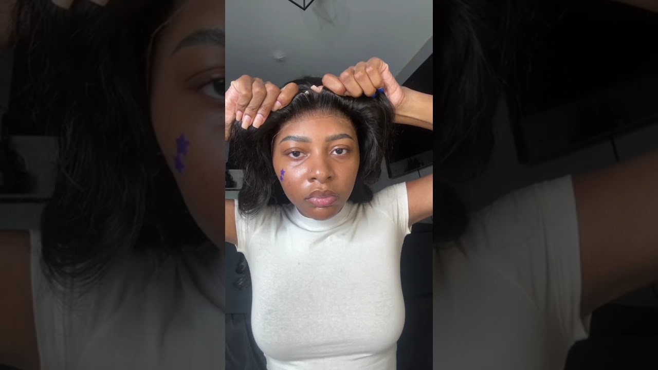 Detailed wig install 💕 @UNice Hair pre everything wig! #wiginstalltutorial #wiginstallation #fypシ #