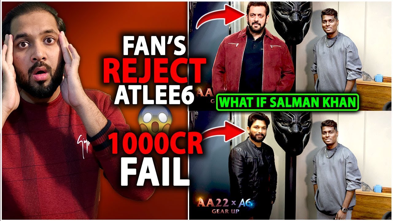 Atlee 6 Shocking Controversy - Salman Khan Fans ANGRY Response | Atlee 6 in DANGER | #AA22xA6
