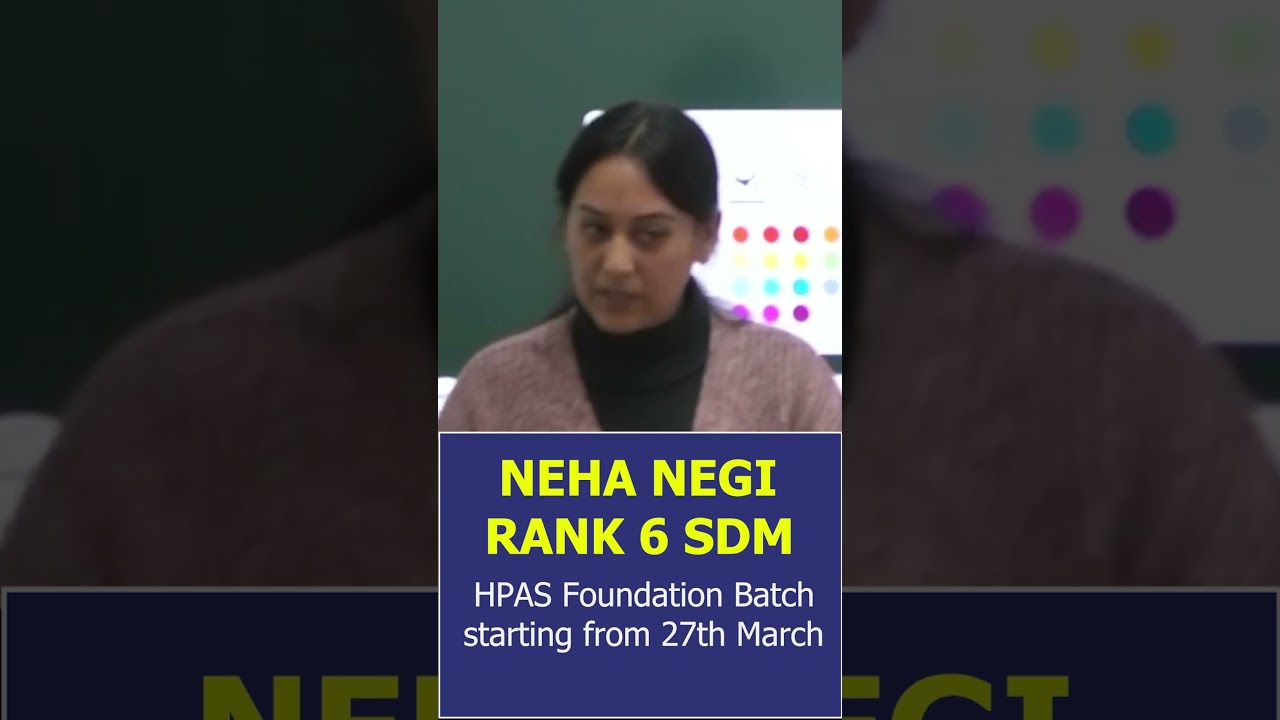 How to cover Current Affairs | Neha Negi Rank 6 | Jokta Academy #joktaacademy #hpasexam #hpas