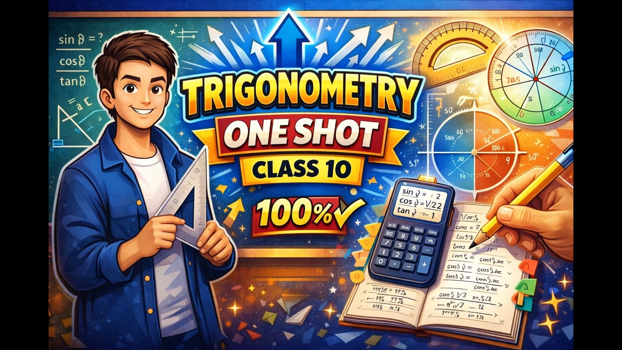 TRIGNOMENTRY ONE SHOT CLASS (10) CBSE BOARD 🔥🔥🔥🔥🔥🔥