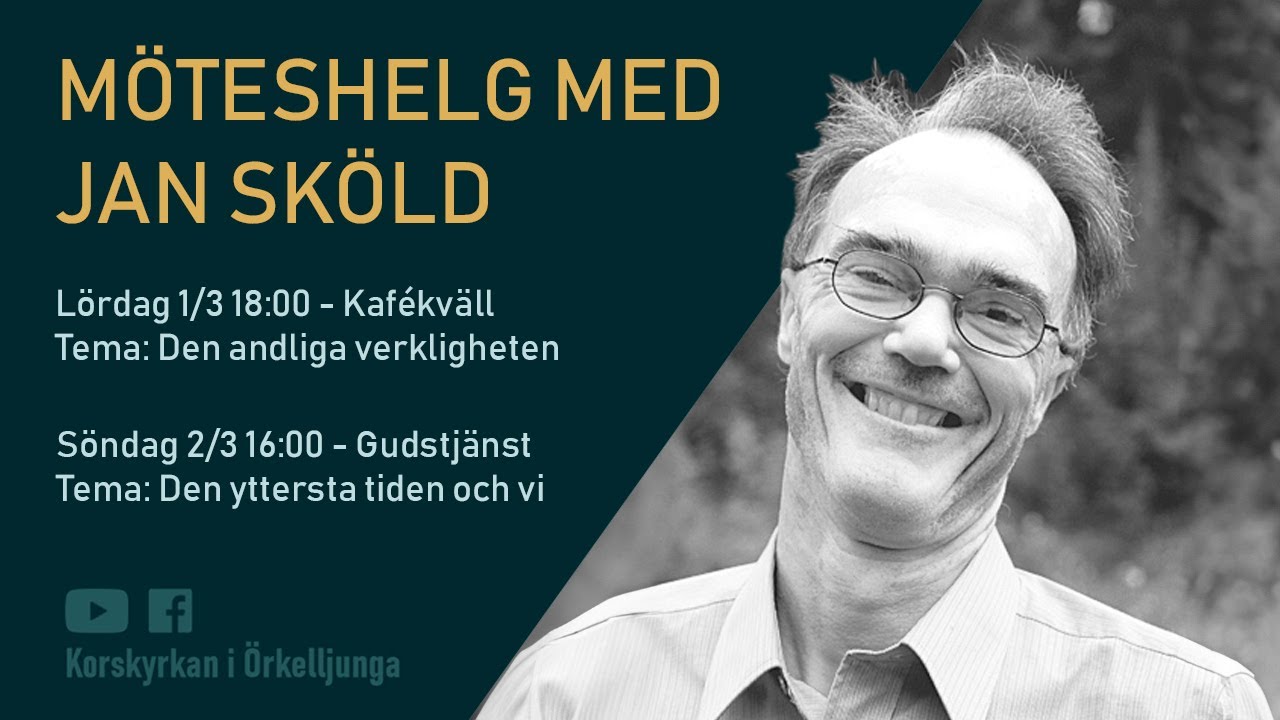 Jan Sköld besöker Korskyrkan i Örkelljunga