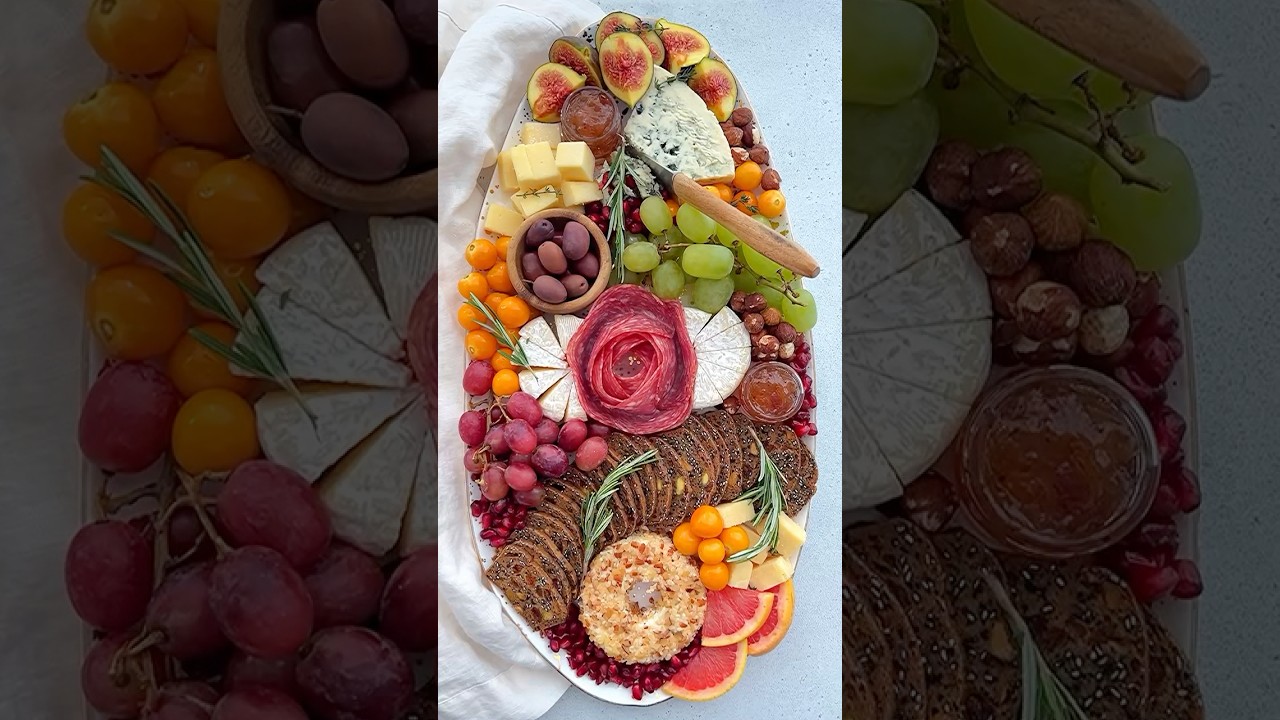 The ULTIMATE Holiday Cheeseboard 🧀 Everyone Will LOVE! 🎄😍 