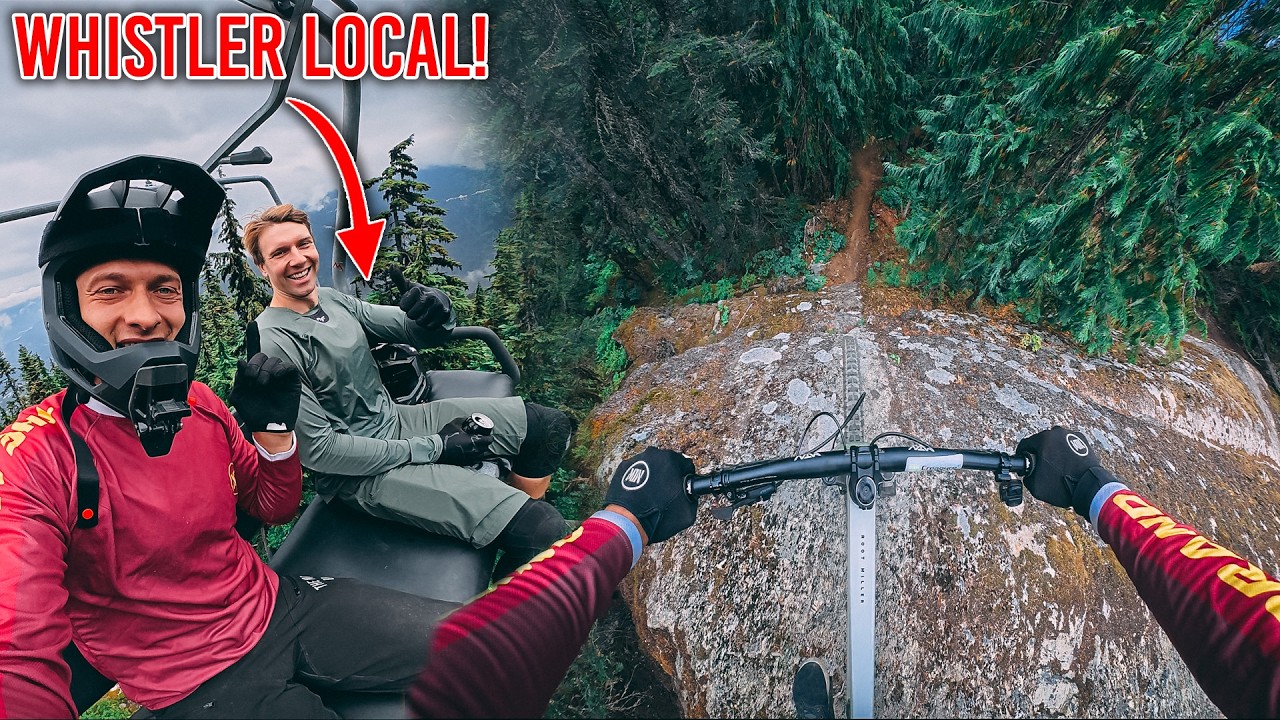 Mit Einheimischen im Besten Bikepark der Welt! Whistler Bikepark mit @motomaxcanada 🇨🇦