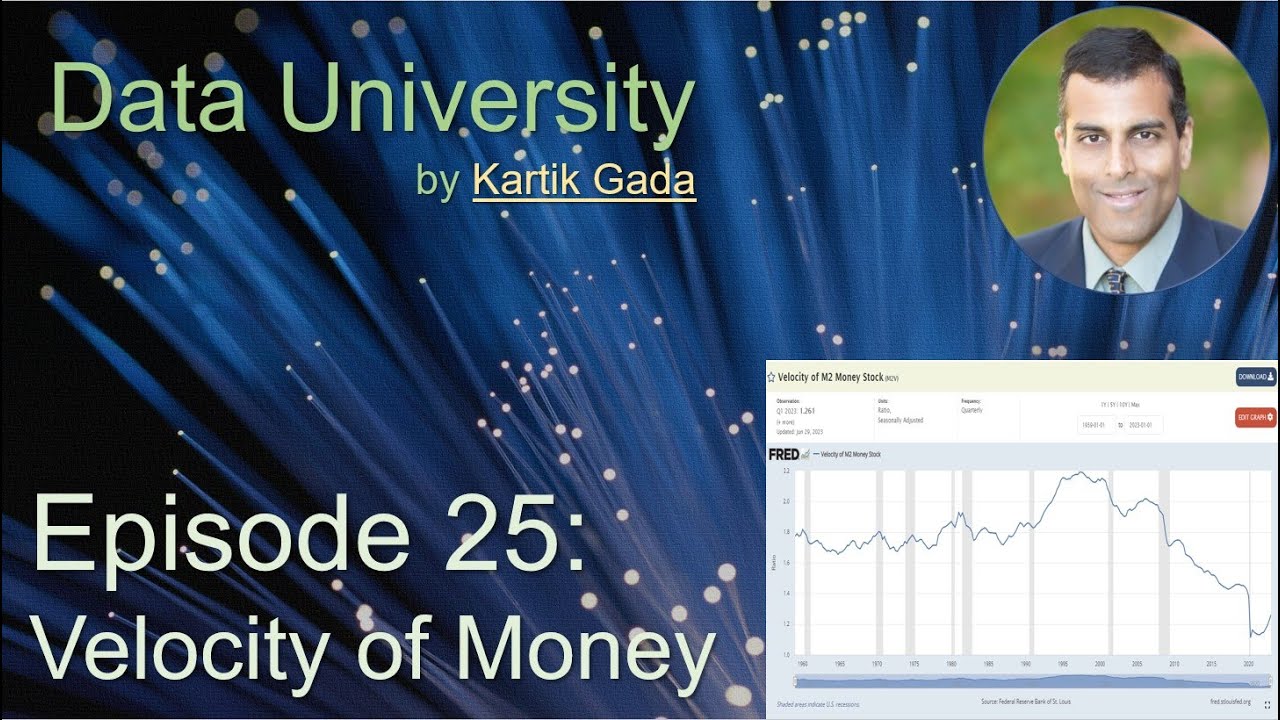 Data University, выпуск 25: Скорость обращения денег