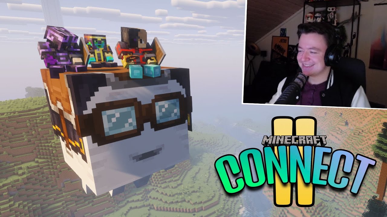Chaos pur: Bekommen wir mein Haus fertig?😂👀 | Minecraft Connect 2 | byPlanet - Stream