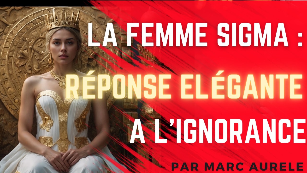 Les leçons d’une FEMME SIGMA face au mépris