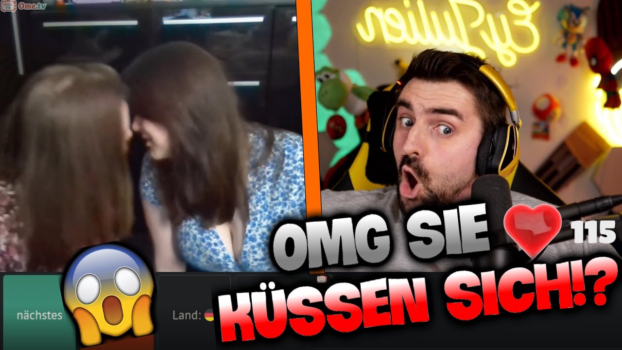 Sie küssen sich!? Ometv Omegle