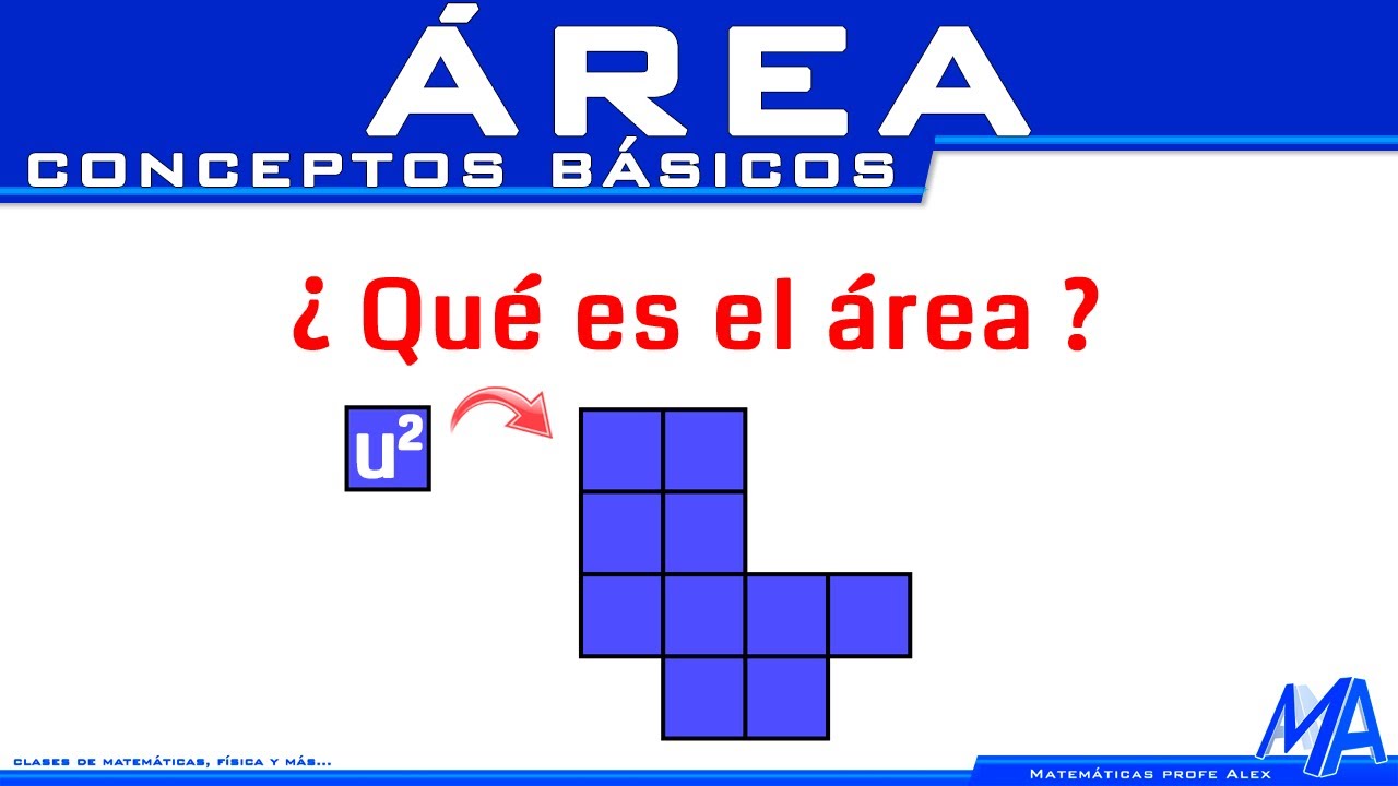 Qué es el área