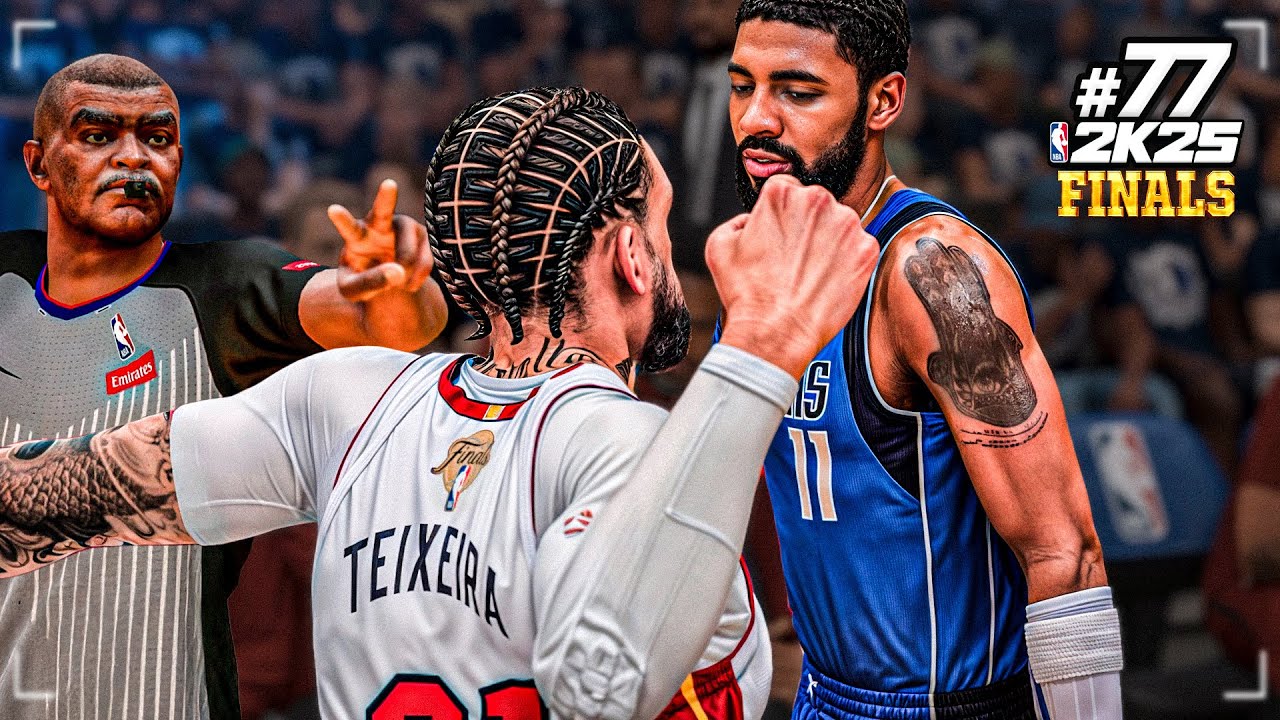 CLIMA ESQUENTOU NA FINAL DA NBA | NBA 2K25 MyCareer (Ep.77)