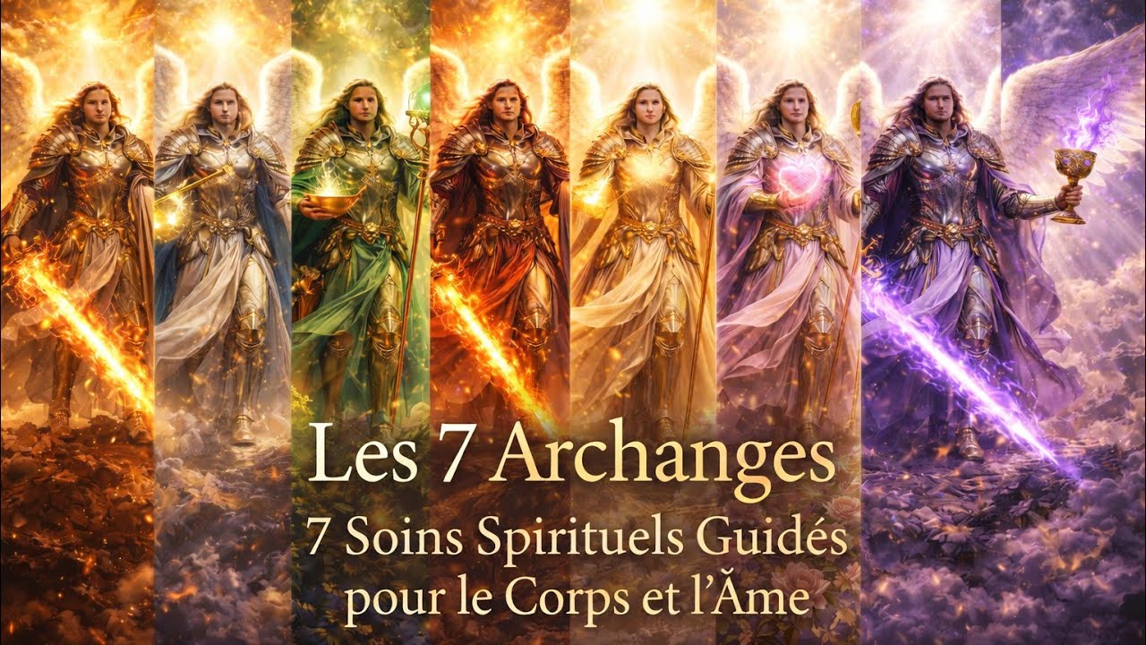 7 Archanges – Soin spirituel guidé et détente profonde | Protection, guérison et paix