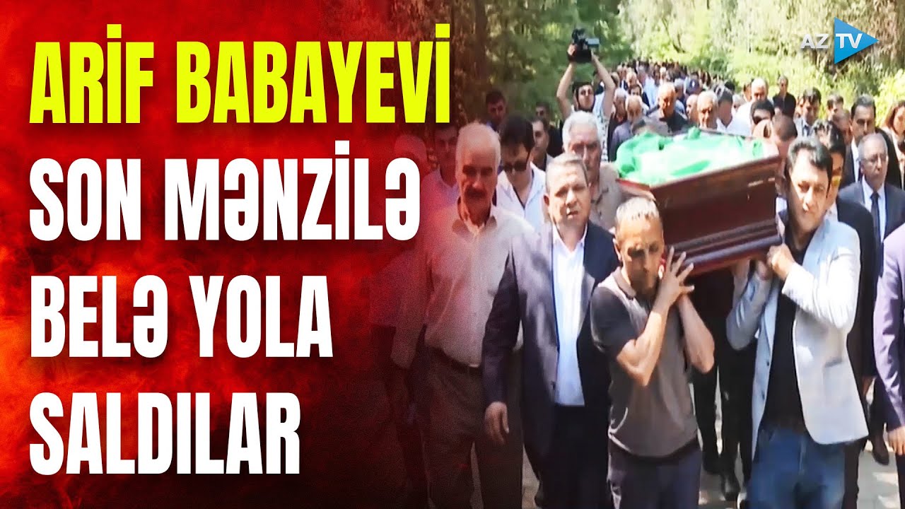 Xalq artisti Arif Babayev son mənzilə yola salındı: Fəxri xiyabanda DUYĞULU ANLAR