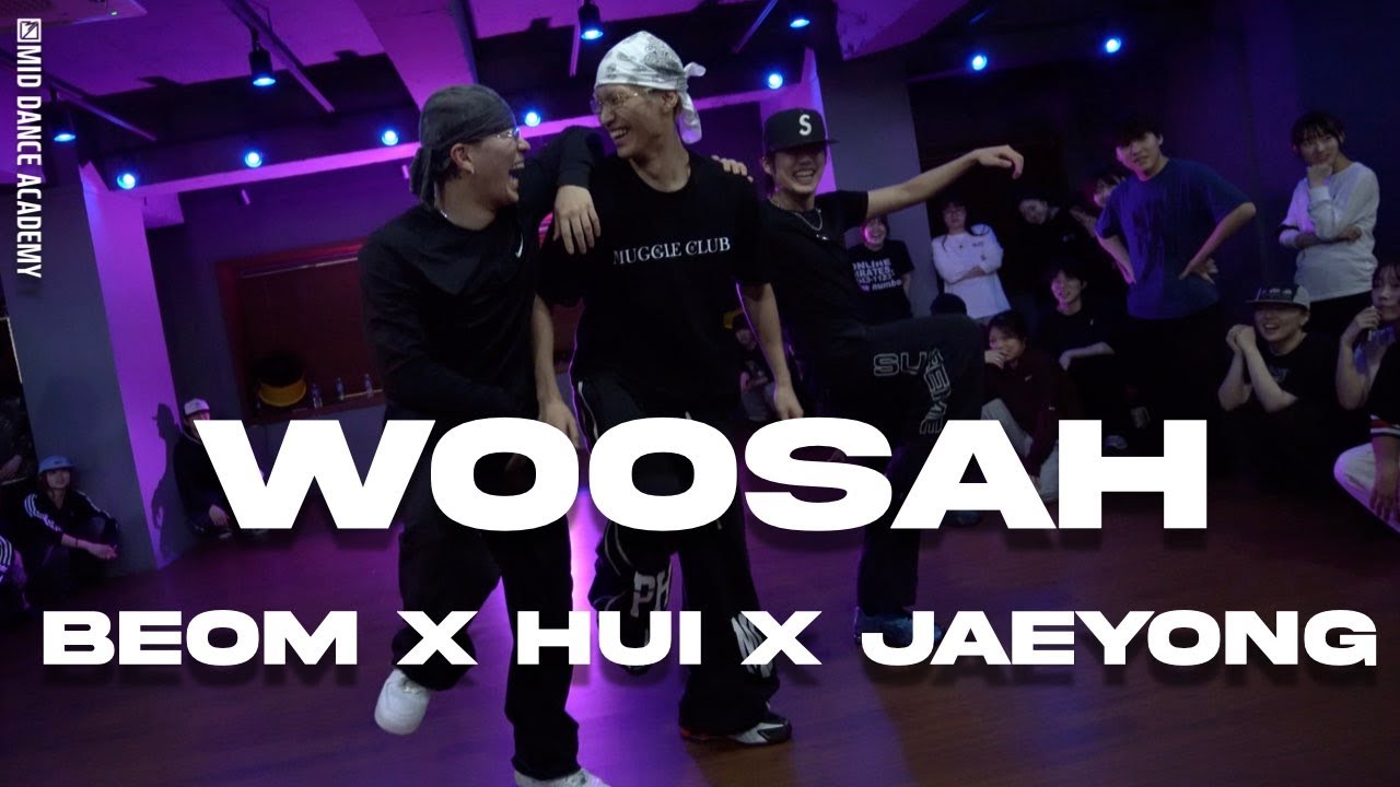 BEOM x HUI x JAEYOUNG ChoreographyㅣJeremih  - Woosah(ft. Juicy J, Twista)ㅣMID DANCE STUDIO