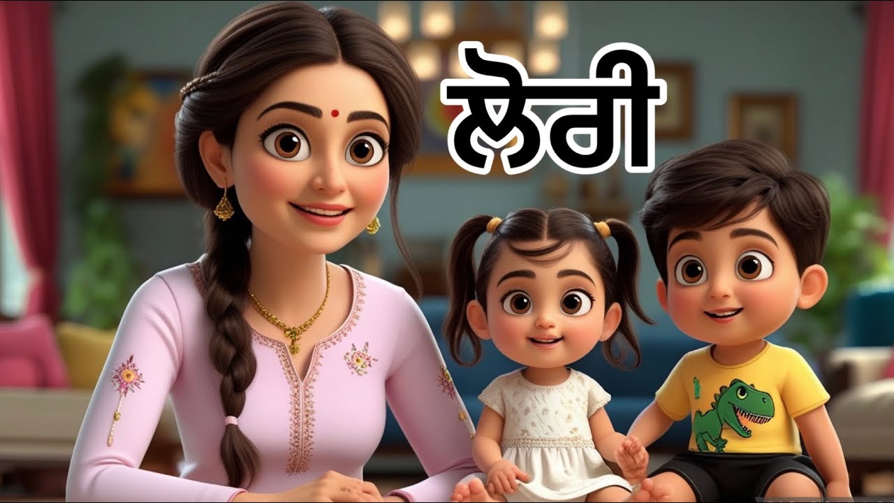 ਲੋਰੀ | Lori | Punjabi Lullaby for Kids 🌙 | Kilkarian