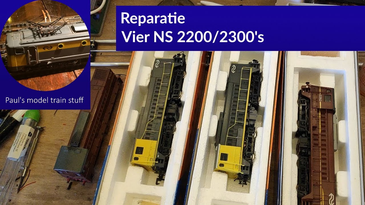 Van vier defecte naar 3 werkende NS 2200's