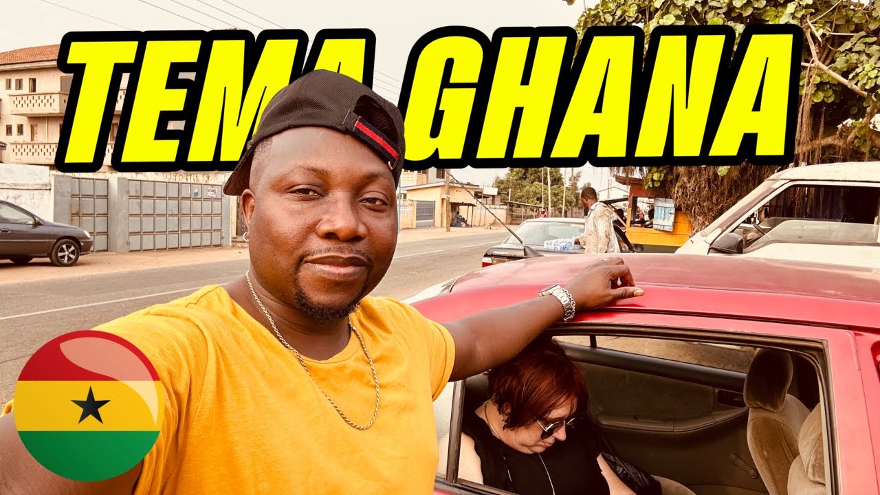 Exploring Tema's Bustling Markets with My British Wife - Ghana Travel Vlog