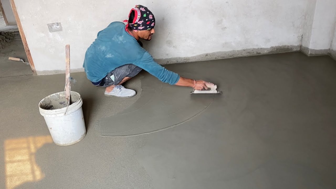Flooring Techniques_8×2 Tiles Flooring Installation with Living Room|Fitting Tiles in speed work