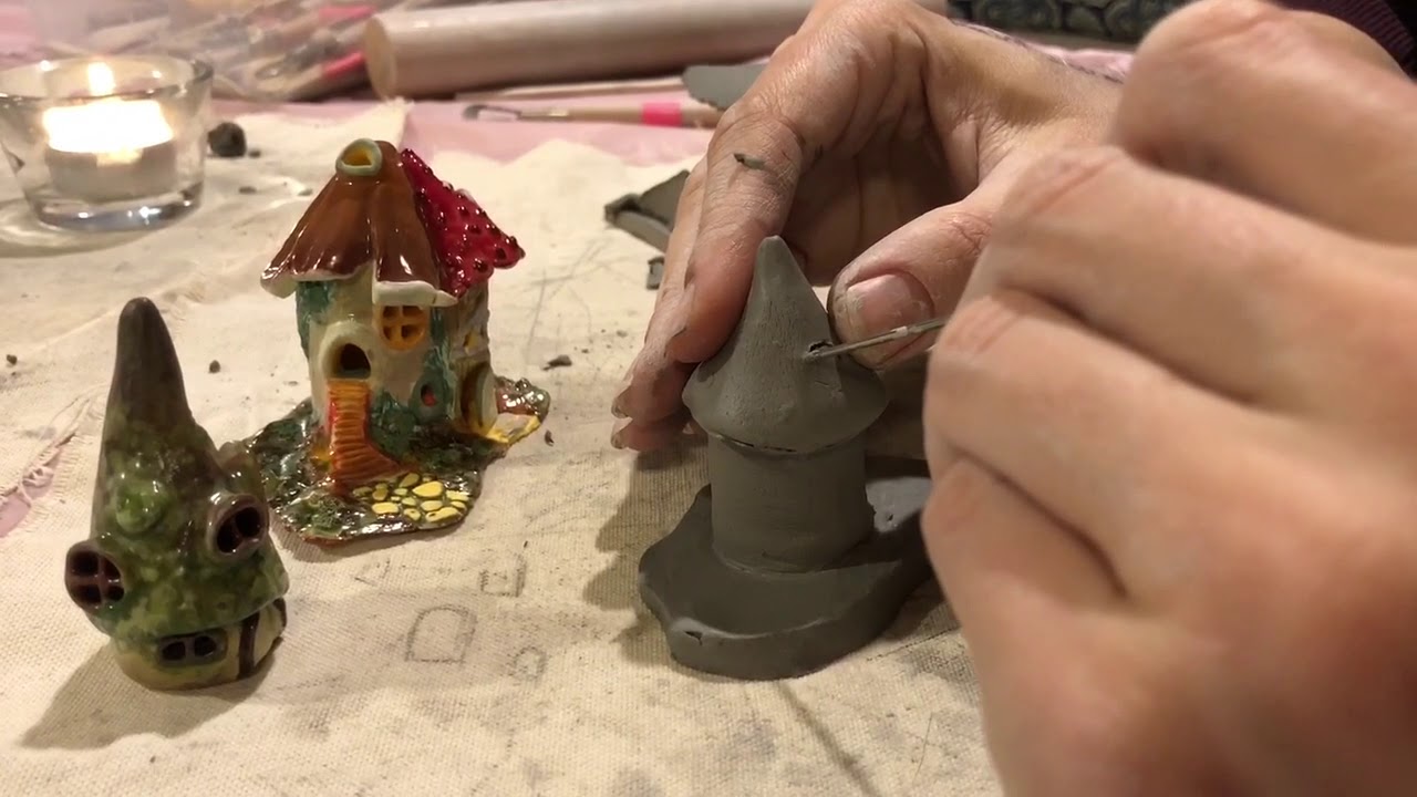 Ceramic hobbit house tutorial