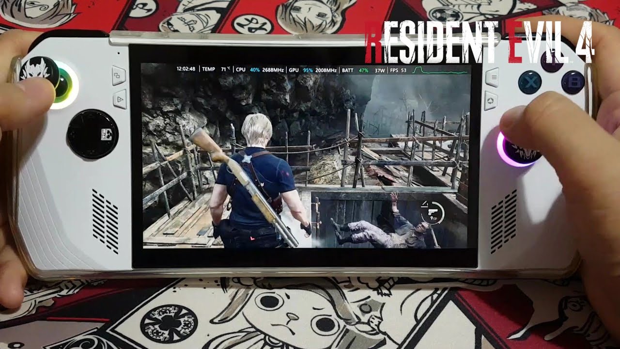 Resident Evil 4 Remake Gameplay on Asus ROG Ally Z1 Extreme Part 2