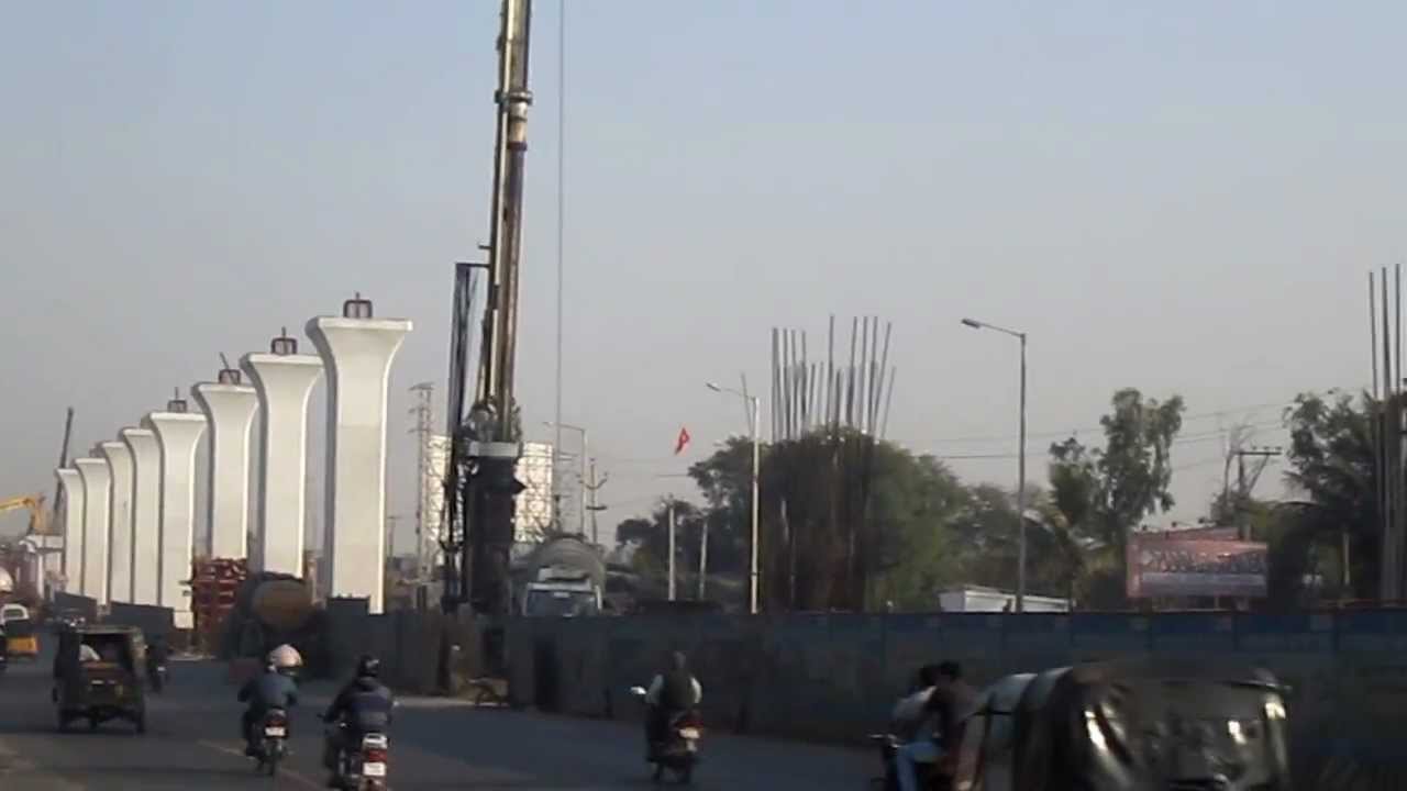 The starting point of Nagole - Shilparamam Line - Part 1/3