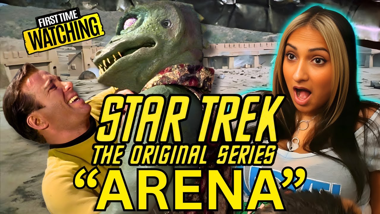 🖖 STAR TREK The Original Series 1x18 ARENA 🖖 REACTION | First Time Watching TOS